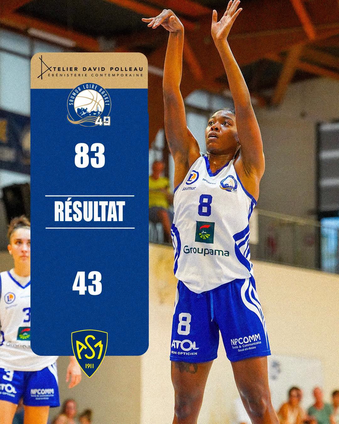 Nationale 1 : SLB vs ASM Beaumont, une belle maîtrise collective pour le SLB49 🔵⚪